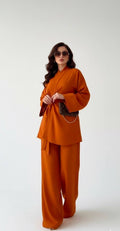 ensemble pantalon + kimono