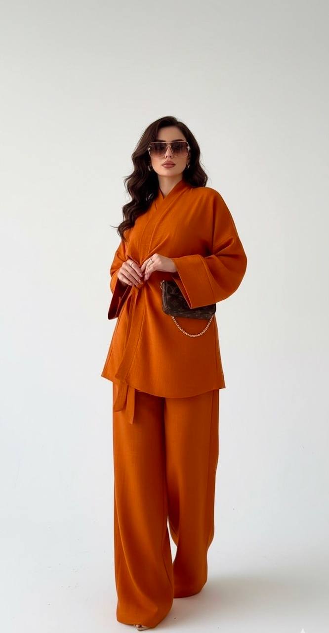 ensemble pantalon + kimono