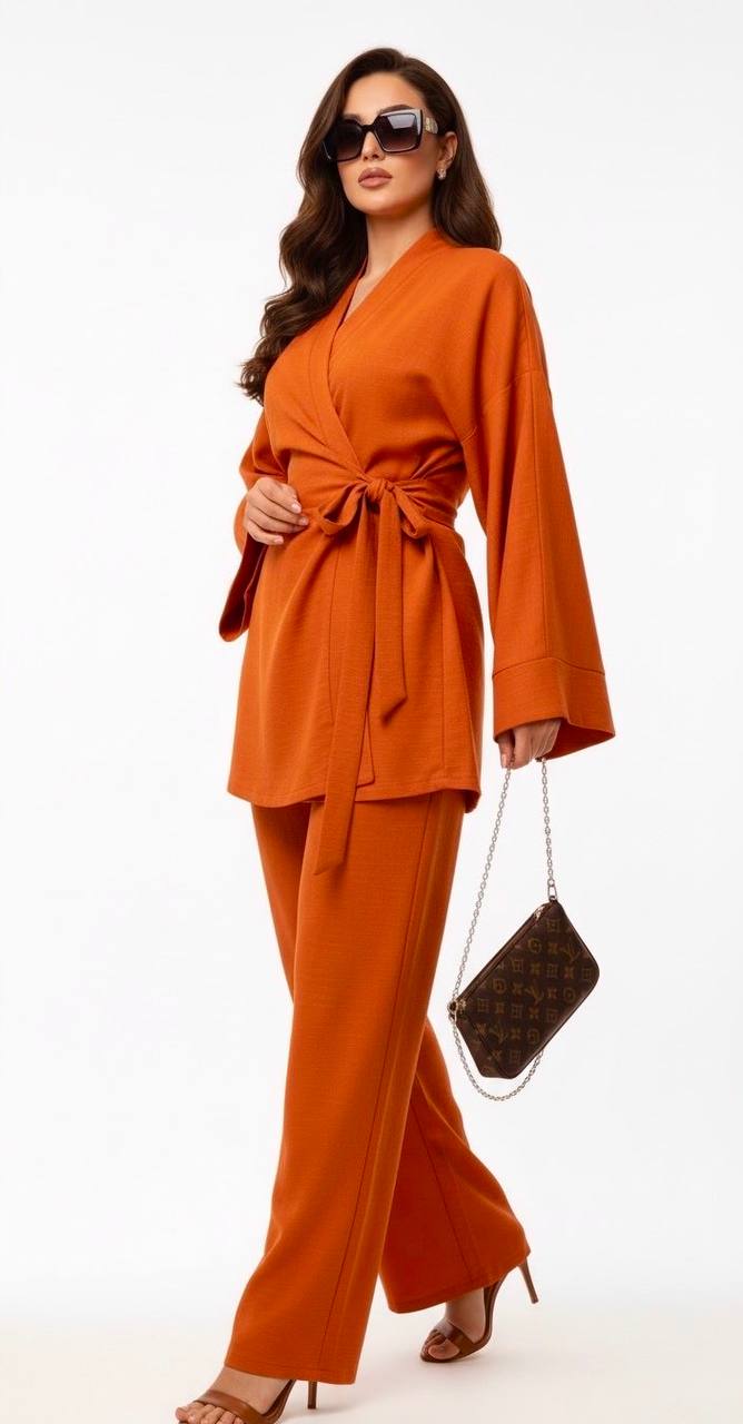 ensemble pantalon + kimono